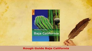 Read  Rough Guide Baja California Ebook Free