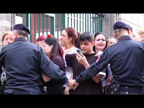 Napoli - Spari contro caserma Carabinieri, preso il boss Accurso (11.05.16)