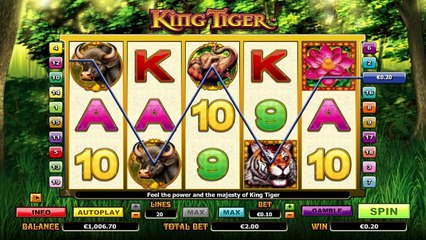 King Tiger ilmainen kasino kolikkopeli NextGen Gaming Video Esikatselu
