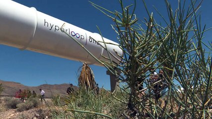 Hyperloop One tests engines for superfast transport