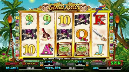 Gold A'hoy ilmainen kasino kolikkopeli NextGen Gaming Video Esikatselu