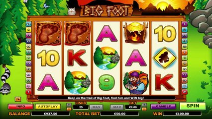 Big Foot ilmainen kasino kolikkopeli NextGen Gaming Video Esikatselu