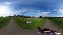 London Town in Summertime 360 video VR