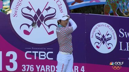 Sweet Swinging Haru Nomura Golf Highlights 2016 CTBC Swinging Skirts LPGA Tournament