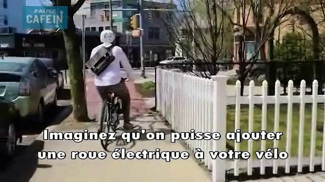 Cette roue révolutionnaire transforme votre vélo en vélo électrique