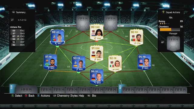 BEST POSSIBLE TEAM ON FIFA w Legends and TOTY Cards FIFA Ultimate Team Squad Builder