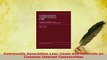 PDF  Community Association Law Cases and Materials on Common Interest Communities Free Books
