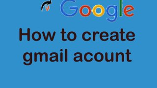 how to create gmail account 2016