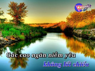 Về đâu mái tóc người thương - Karaoke HD [Beat gốc]
