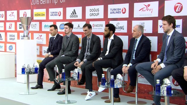Turkish Airlines Euroleague Final Four Opening Press Conference