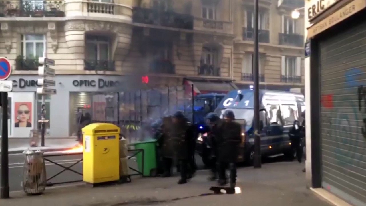 Loi Travail : premiers affrontements dès le début de la manifestation
