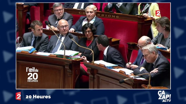 Pourquoi Valls a recadré Emmanuel Macron devant les caméras de l'Assemblée ?