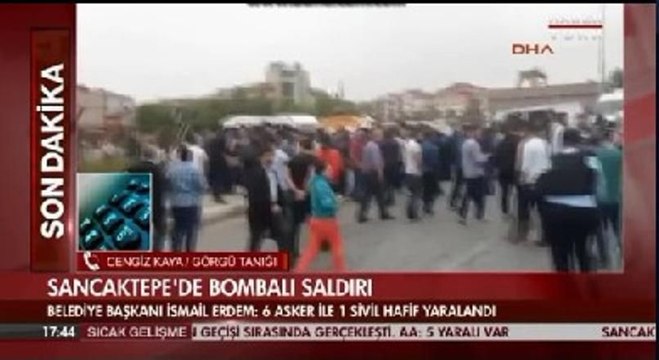 Sancaktepe'deki patlama anını görgü tanığı böyle anlattı