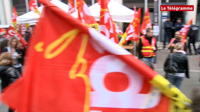 Lorient. 400 personnes manifestent contre la loi El Khomri