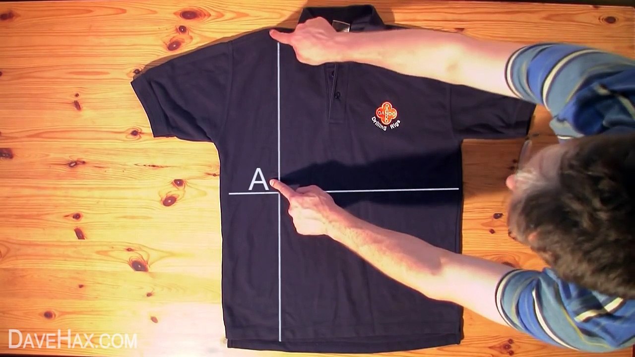 How to Fold a Shirt in Under 2 Seconds