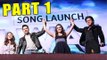 UNCUT: Gerua Song Launch | DILWALE | Shahrukh Khan, Kajol, Varun Dhawan, Kriti Sanon | Part 1
