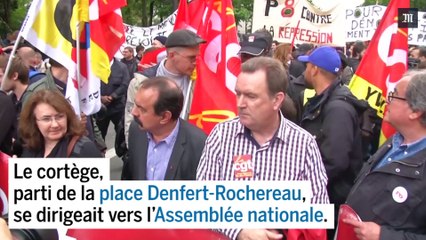 Loi travail : plusieurs milliers de manifestants à Paris