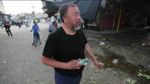 Ai Weiwei rueda en un documental en la Franja de Gaza