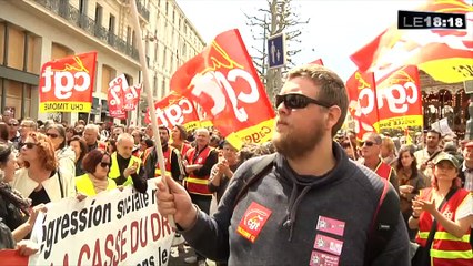 Le 18:18 - Loi travail : nouveaux incidents à Marseille en marge de la manifestation