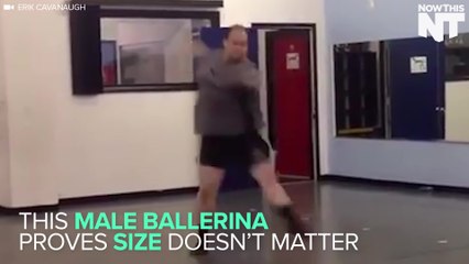 This Plus-Size Male Ballerina Will Wow You With His Moves