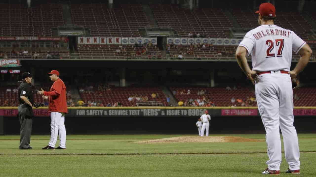 Rosecrans: 4 Ejected in Reds Ugly Loss