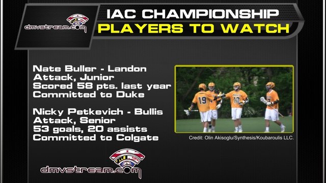 Previewing the IAC lacrosse championship