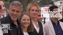 Julia Roberts, George Clooney (Money Monster) - Photocall Officiel - Cannes 2016 CANAL 