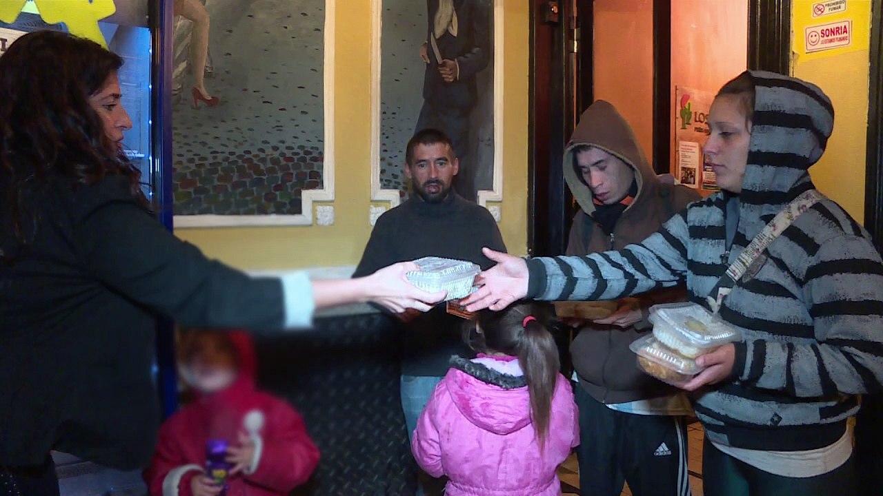 'Social Fridges“ für Bedürftige in Buenos Aires