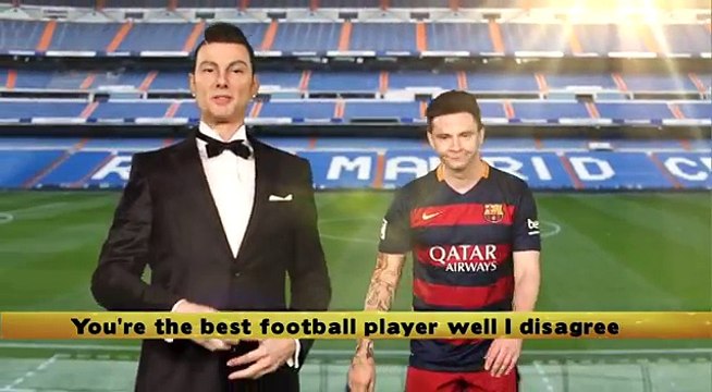 Spitbattle Ronaldo versus Messi