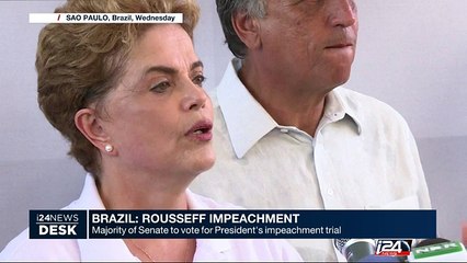 Senate majority indicates vote against Brazilian president
