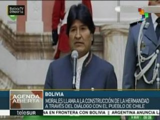 Evo Morales instó a Chile a fortalecer lazos a través del diálogo