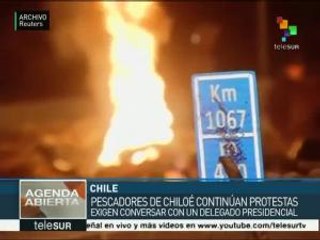 Pescadores de Chiloé exigen dialogar con autoridades de Chile