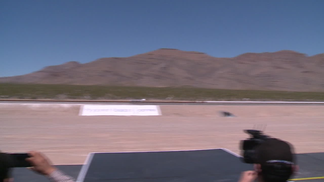 Hyperloop One Test Drives Super Speed Rail System
