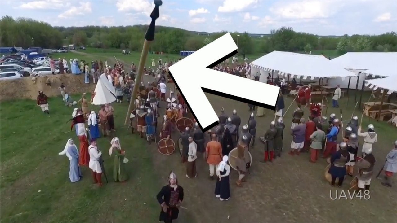 This guy took down a drone with a spear. See other weird things take down drones.