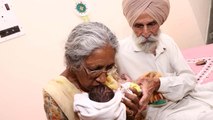 How Old?! Indian Woman In Her 70s Becomes First-Time Mother