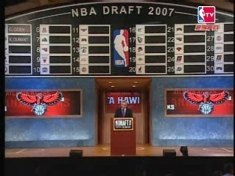 NBA Al Horford Draft 2007No. 3