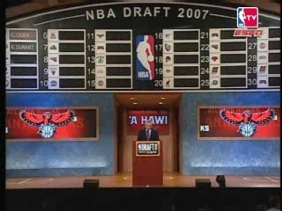 NBA Al Horford Draft  2007No. 3
