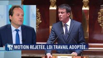 Loi travail: Germain appelle Valls à ne pas utiliser le 49.3 en deuxième lecture