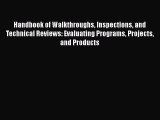 [PDF] Handbook of Walkthroughs Inspections and Technical Reviews: Evaluating Programs Projects