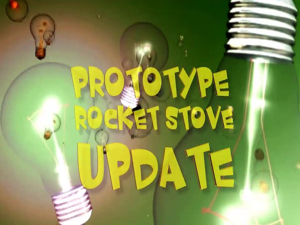 Rocket Stove Update 27 4 2016