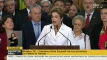 Rousseff llamó a los brasileños a movilizarse contra el 