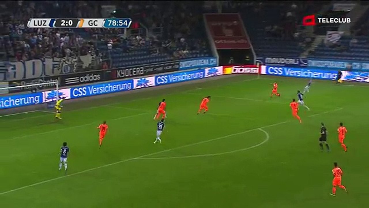 FC Luzern 3:0 Grasshoppers  11.05.16 (33.Runde 2015/16)