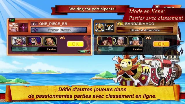 One Piece : Burning Blood - Bande-annonce The Pirate Flag