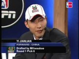 NBA Yi Jianlian Draft 2007  No. 6