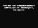 [PDF] Bundle: New Perspectives on Microsoft Access 2010 Comprehensive   Video Companion Comprehensive