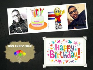 Montage Vidéo Anniv Edile TACOU