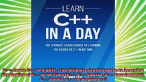 best book  C Learn C In A DAY  The Ultimate Crash Course to Learning the Basics of C In No