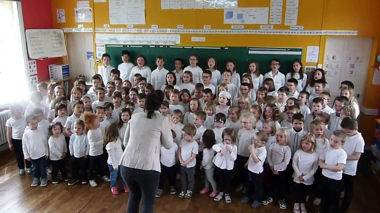 [ecole en choeur] Académie de Caen -  Ecole Jeanne d'Arc à Brécey