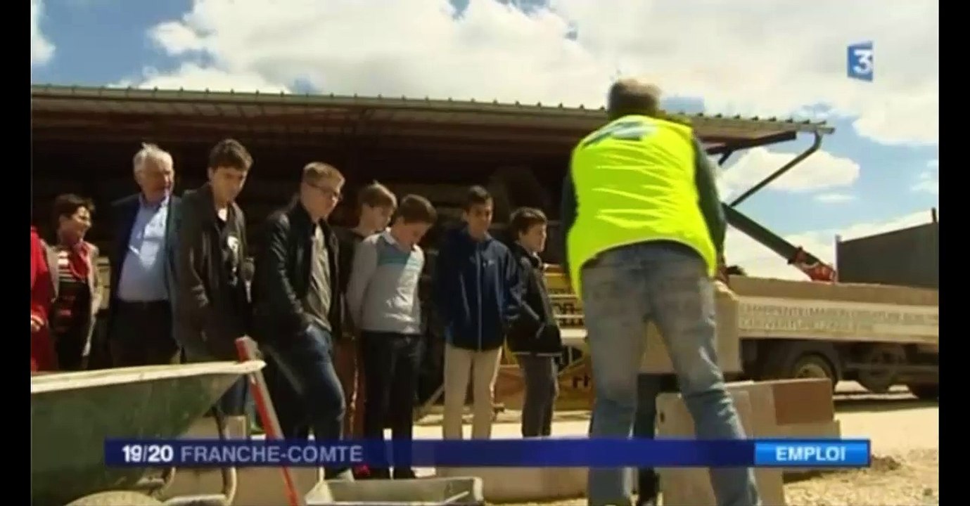 Reportage France3 Franche-Conté Les coulisses du bâtiment 29.04.2016