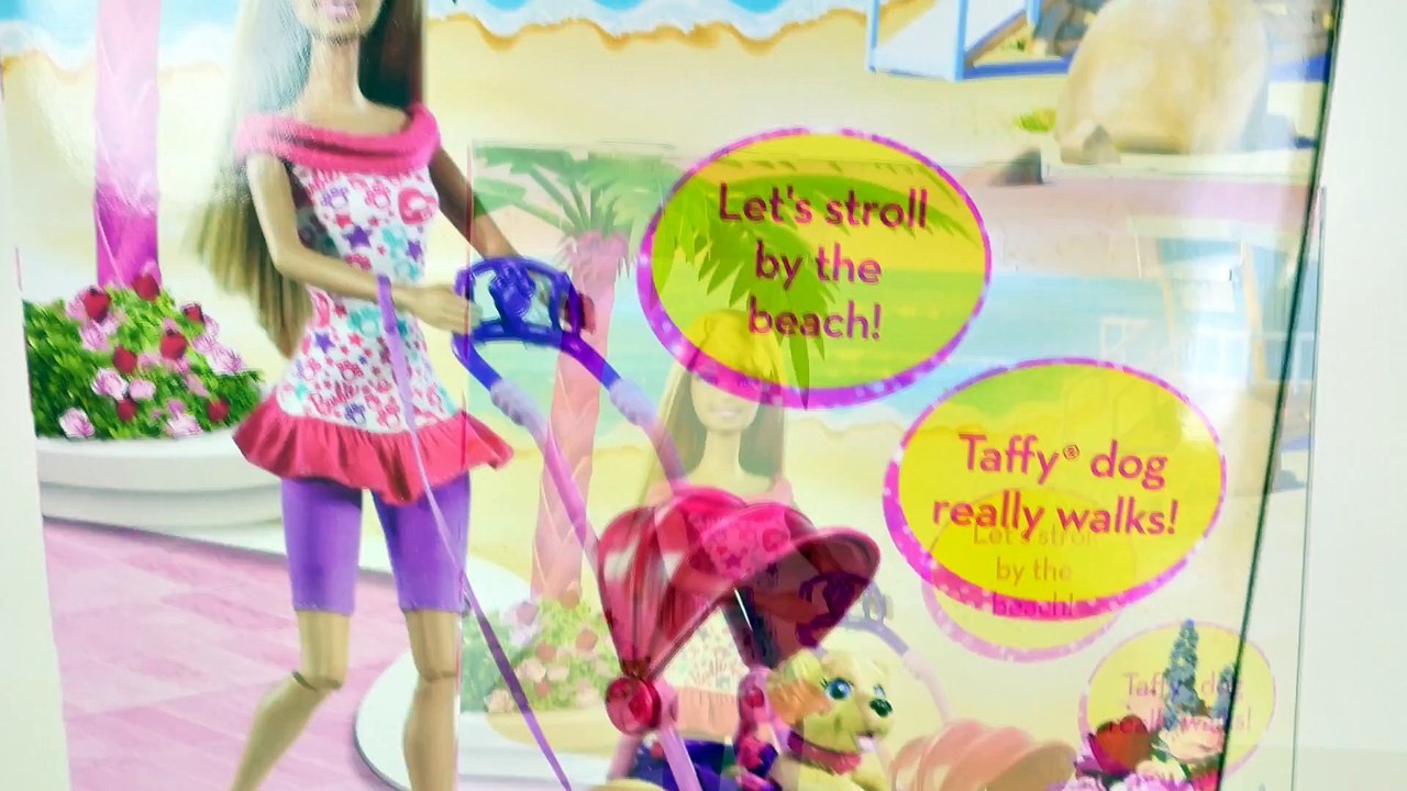 Barbie Paseando a los Cachorritos  Taffy Camina de Verdad Mascotas de Barbie Zelfs Furby